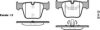 KAWE 1218 00 Brake Pad Set, disc brake